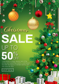 christmas A4 template