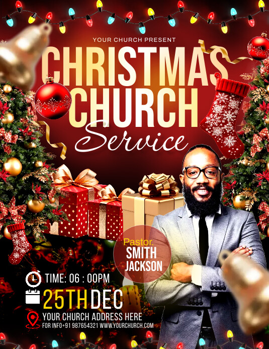 Christmas Template PosterMyWall