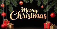 Christmas design Facebook Advertensie template
