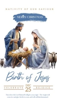 Christmas Vídeo de Tiktok template