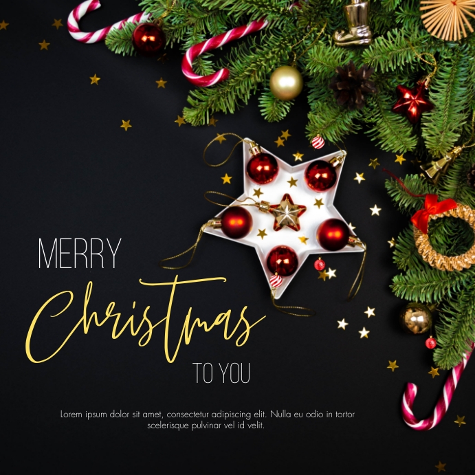 Plantilla de Navideño | PosterMyWall
