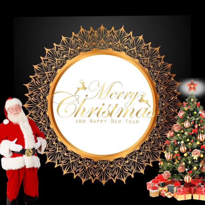 Christmas Vierkant (1:1) template