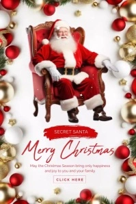 Christmas Poster template