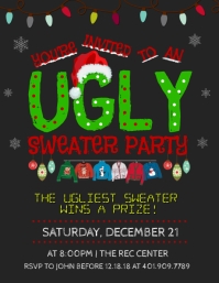 230 Ugly Sweater Customizable Design Templates Postermywall