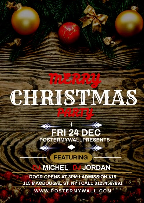Plantilla de Navideño | PosterMyWall