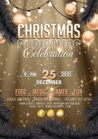 christmas A3 template