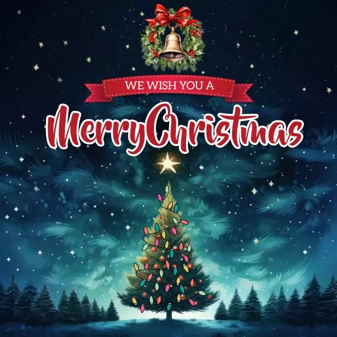 Christmas Instagram 帖子 template
