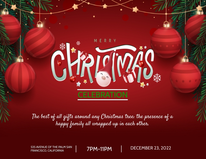 Plantilla de Navideño | PosterMyWall