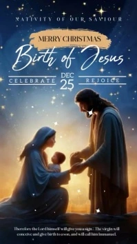 Christmas Vídeo de Tiktok template