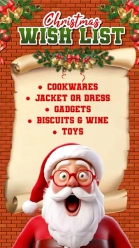 Christmas Tiktok Video template