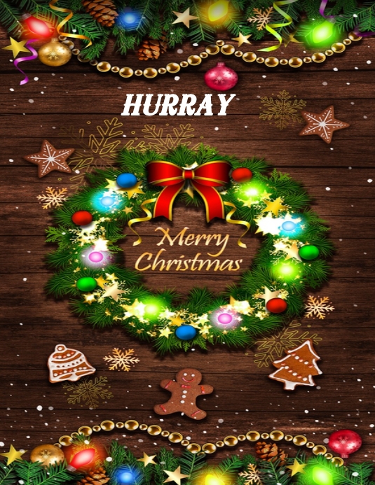 christmas Pamflet (VSA Brief) template