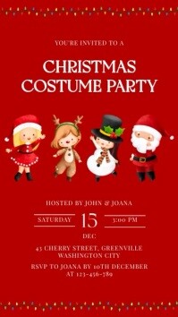 christmas party invitation dress code Company Christmas Party Invitations