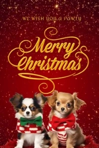 Christmas Poster template