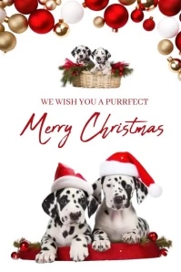 Christmas Póster template