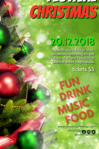 Free christmas party flyer template on behance Christmas Party Template | PosterMyWall