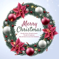 Christmas Instagram 帖子 template