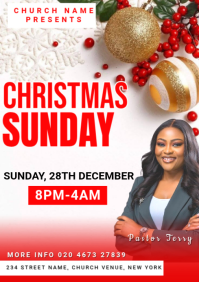 Christmas A4 template