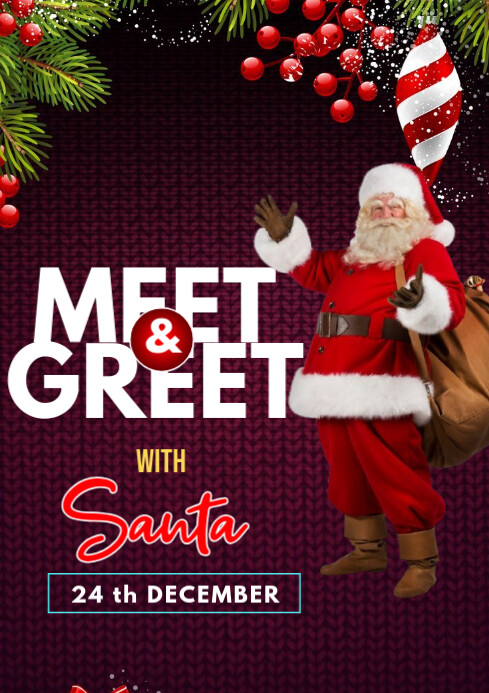 christmas A3 template