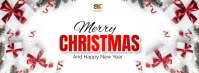 christmas Facebook-omslagfoto template