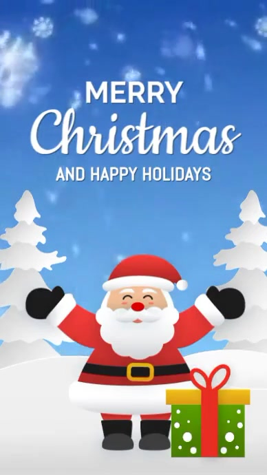 christmas Instagram Story template