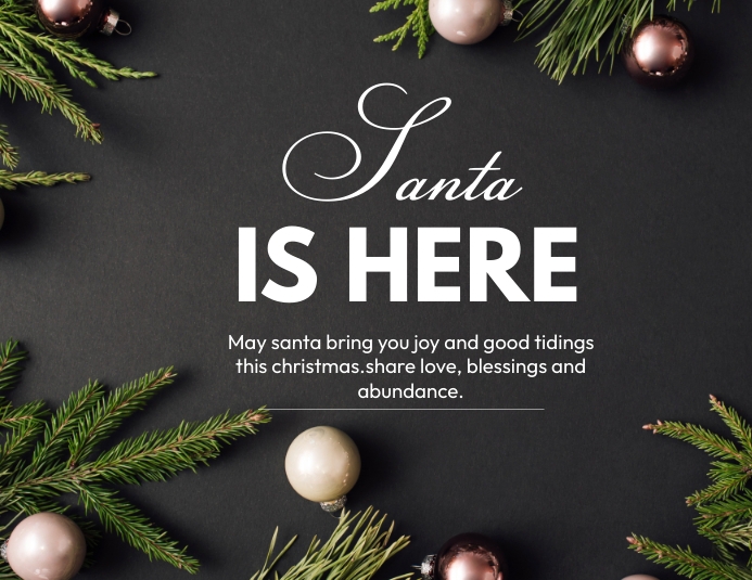 christmas Flyer (Letter pang-US) template