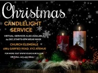 christmas Yard Sign template
