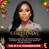 Christmas Design Instagram-bericht template