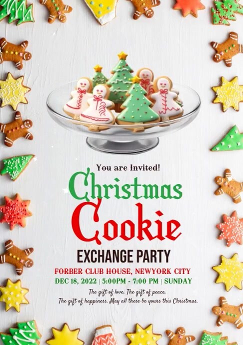 Christmas A4 template