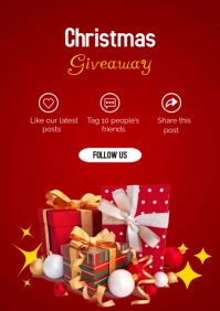 Christmas A4 template