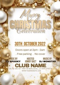 christmas A5 template