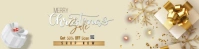Christmas Banner 2' × 8' template