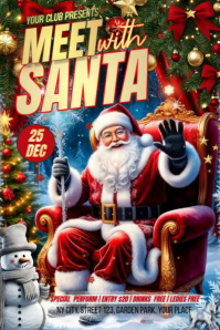 Christmas Poster template