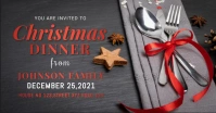 Christmas dinner,Christmas food,event Facebook Shared Image template