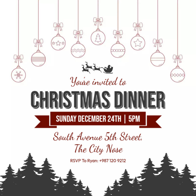 Copy Of Christmas Dinner PosterMyWall copy-of-christmas-dinner-postermywall