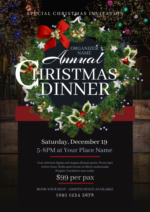 Church Christmas Dinner