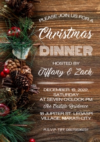 Christmas dinner invite images