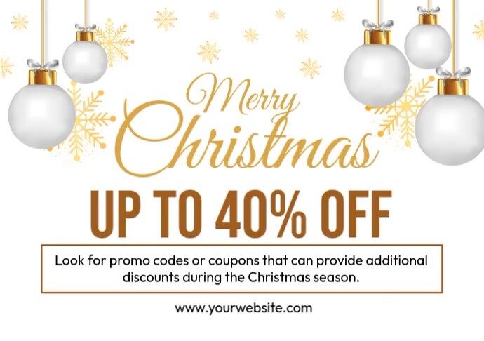Copy of Christmas Discount | PosterMyWall