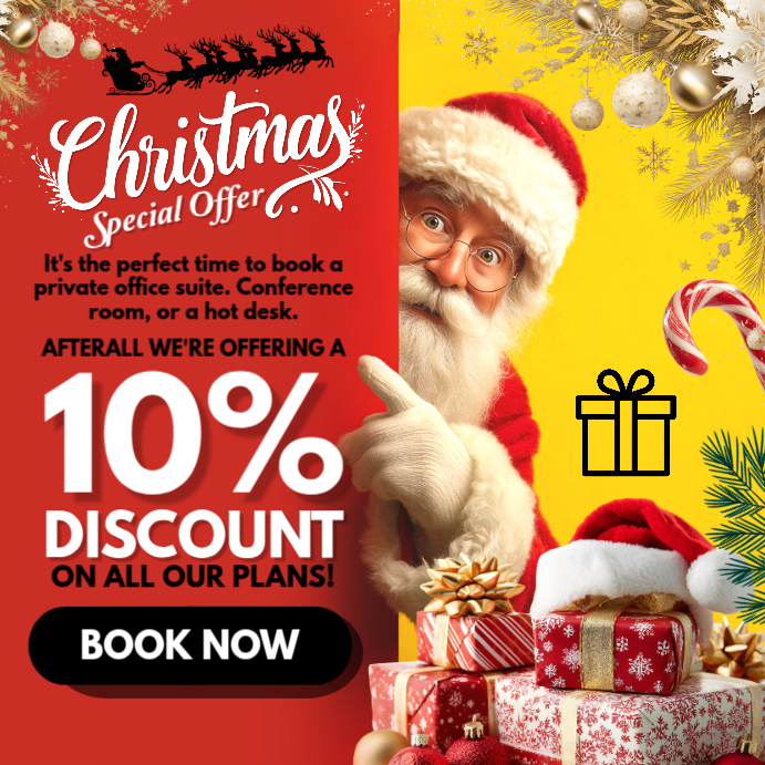 Christmas Discount Offer Post Template | PosterMyWall