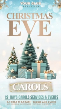 Christmas eve Instagram Story template