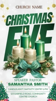 Christmas Eve Instagram Story template
