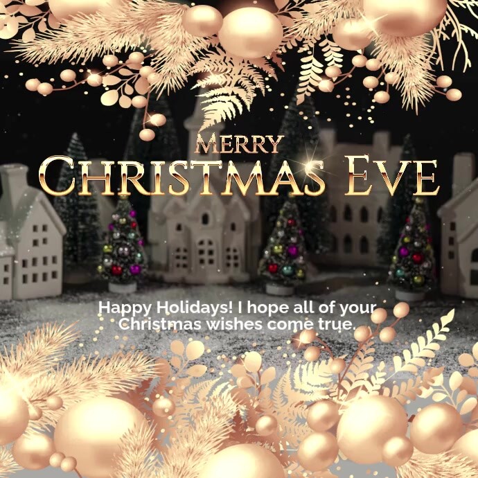 Christmas Eve Instagram Video Post Iphosti le-Instagram template