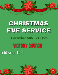 CHRISTMAS CHURCH Template | PosterMyWall