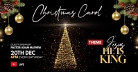 christmas eve service Facebook Shared Image template