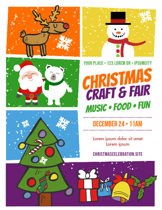 Plantilla de Flyer de Evento de Navidad de | PosterMyWall