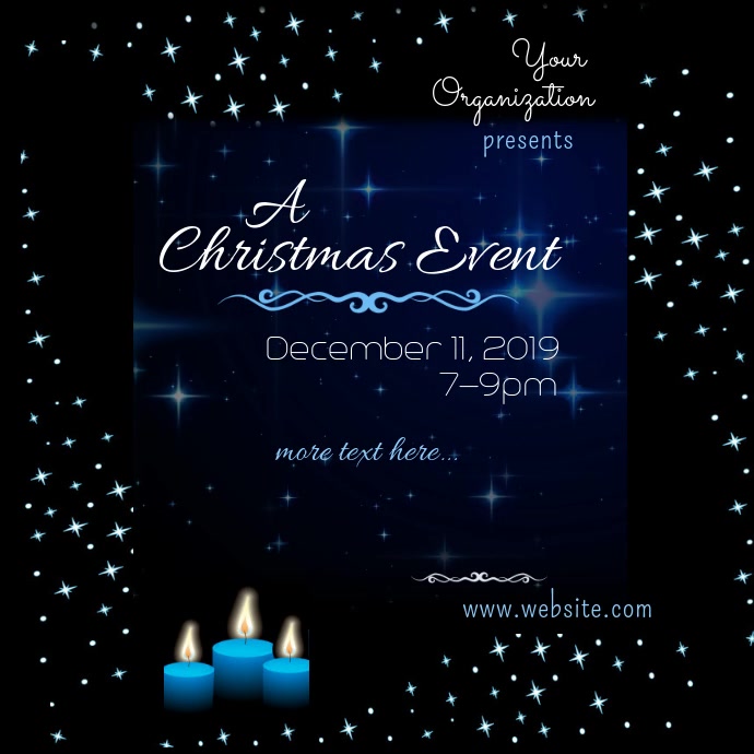Xmas » page 2 » free after effects templates Christmas Event Video Template | PosterMyWall