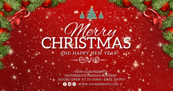 Christmas Facebook Post Template | PosterMyWall