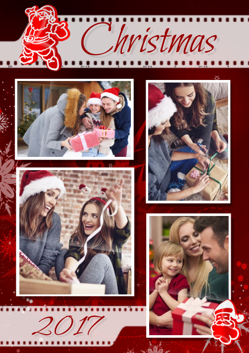 Christmas Time Collage Background With Decorations And Sweets Stock Photo,  Picture And Royalty Free Image. Image 11121785.
