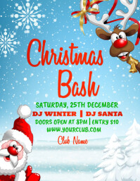 christmas flyer, christmas, merry christmas template