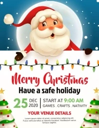 christmas flyer, christmas, merry christmas template