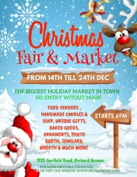 christmas flyer, christmas, merry christmas template